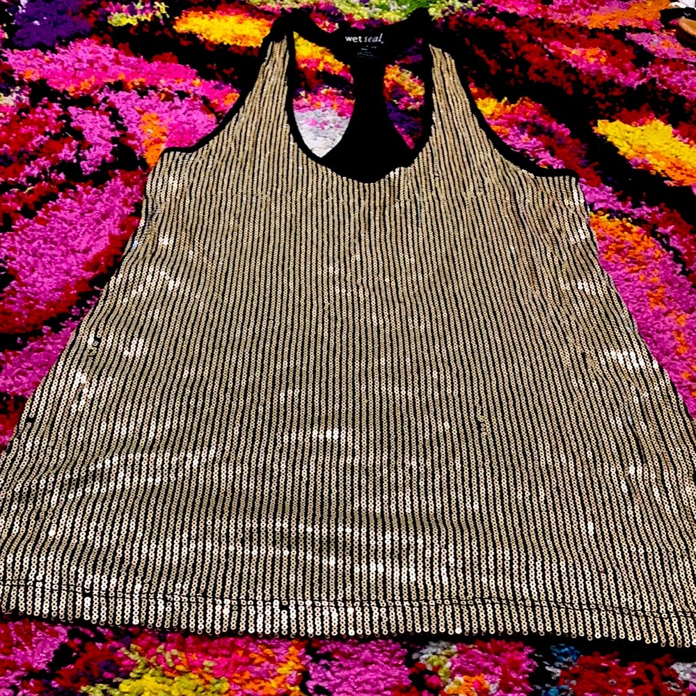 Metal like sequins